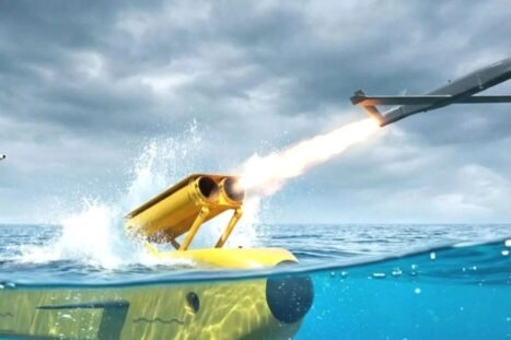 lamprey drone lancering