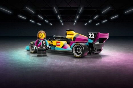 LEGO's echte racewagen van LEGO