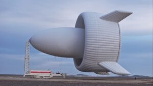 De S1500 SAWES, ballon die stroom opwekt uit wind