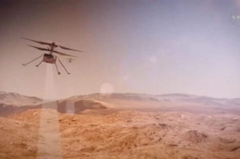 Twee Skyfall-helikopters