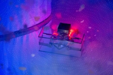 De PeARBat160 heeft een geluidsschild en navigeert met echolocatie