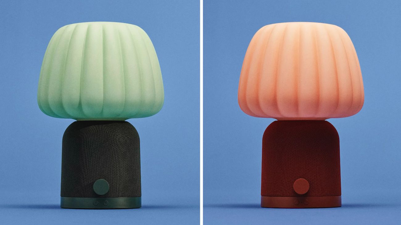 ikea speaker tafellamp