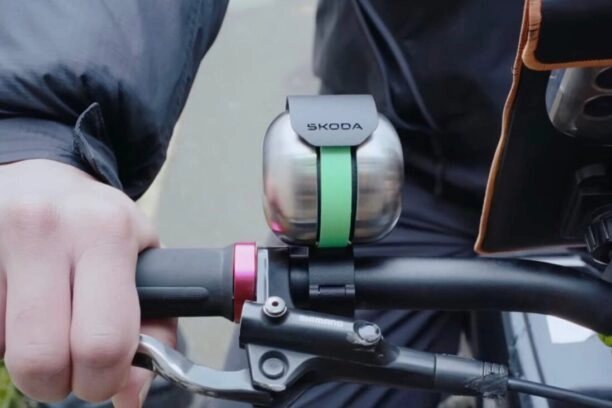 DuoBell fietsbel van Skoda