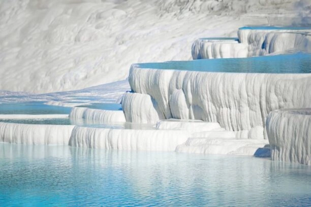 kalkstenen terrassen van Pamukkale