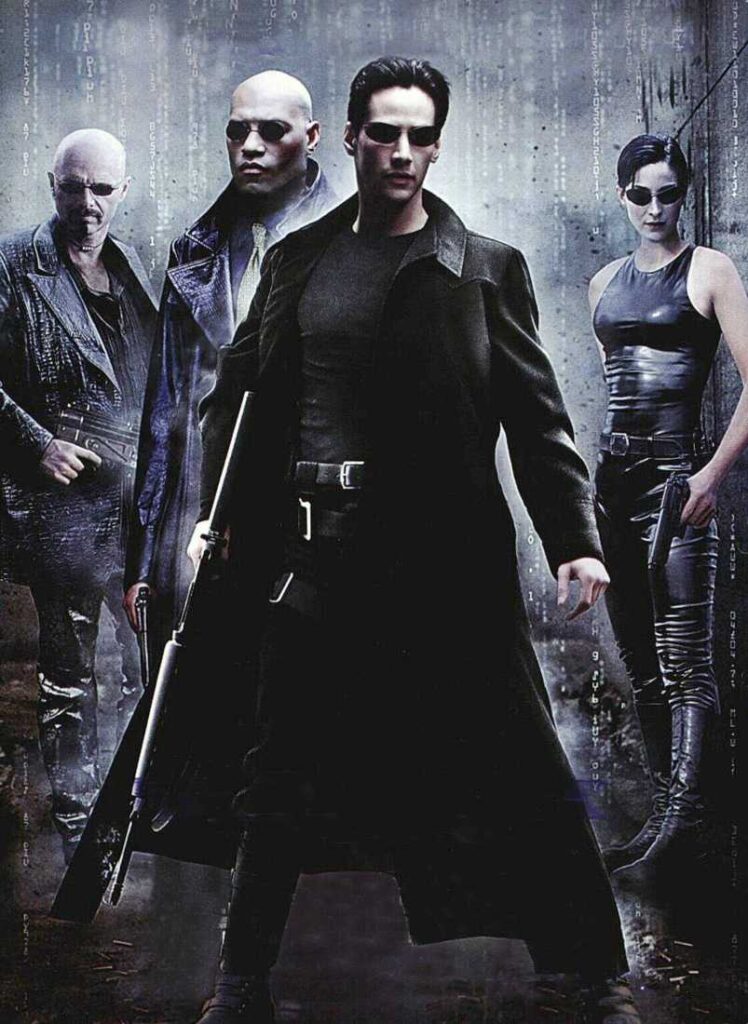 Poster voor sciencefictionfilm The Matrix