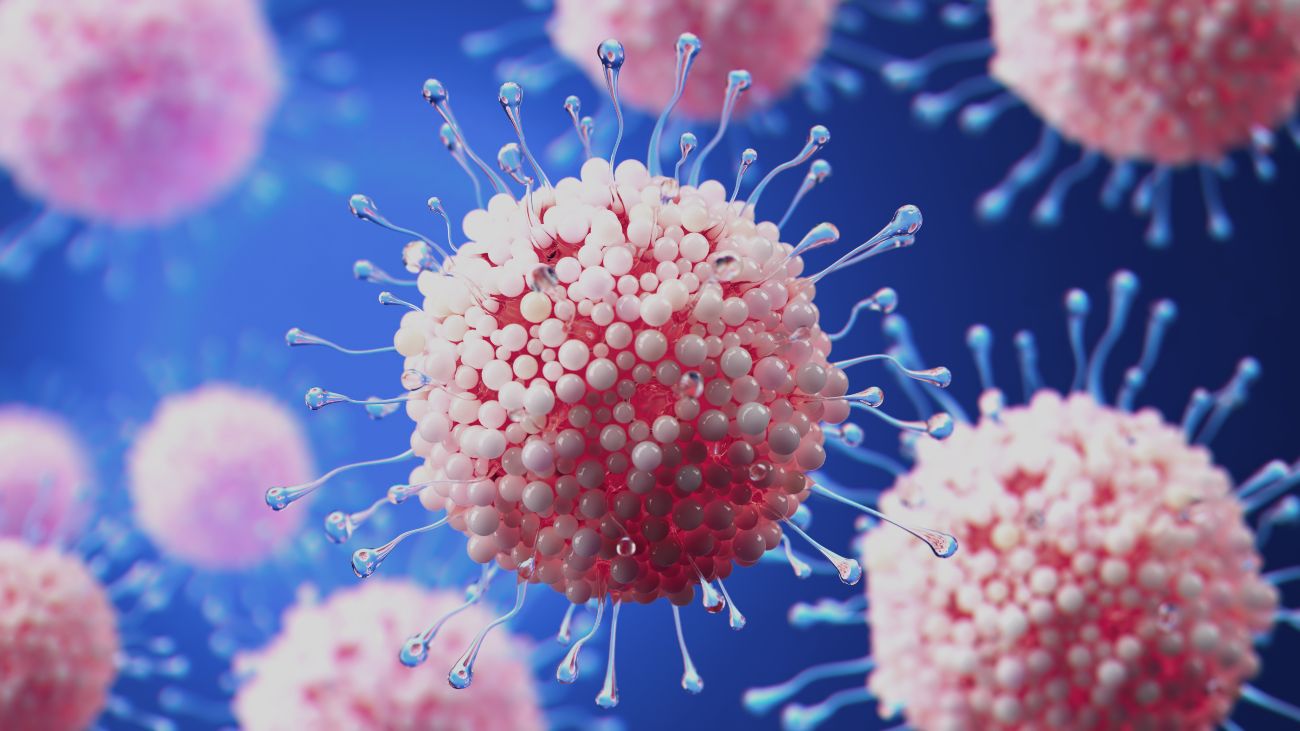 virussen ter illustratie van het microbioom