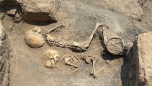 Skeletten van kleuter en peuter uit prehistorie