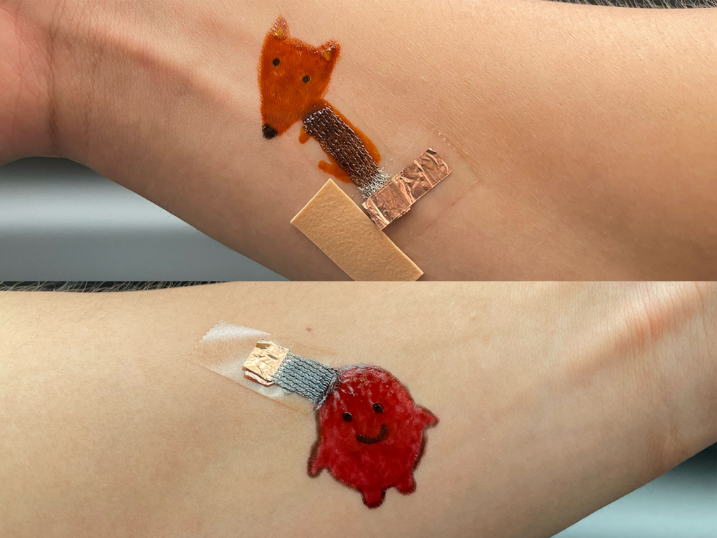 Elektroden in leuke vormen en kleuren