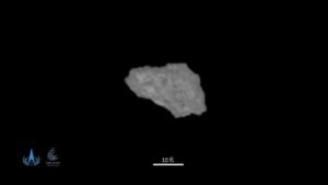 Quasi-maan Kamo'oalewa, gefotografeerd door Tianwen-2