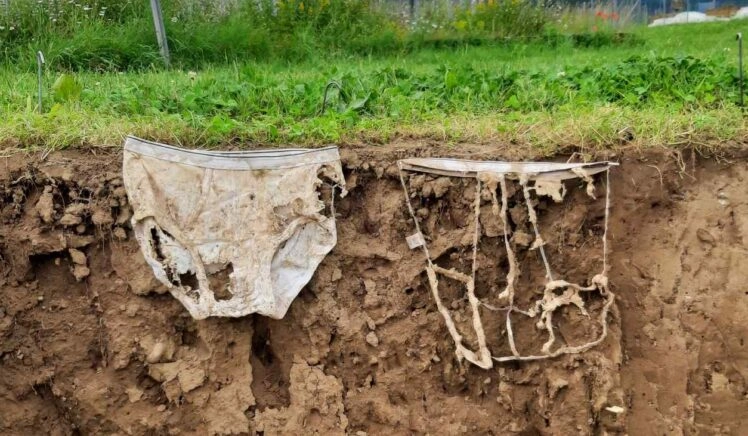 begraven onderbroeken