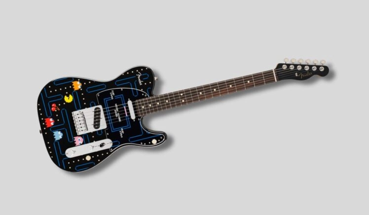 fender gitaar pac-man