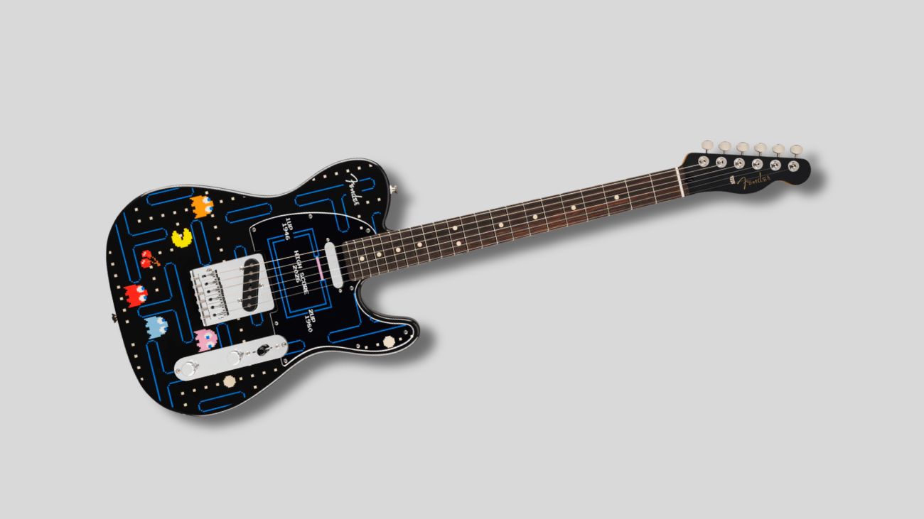 fender gitaar pac-man