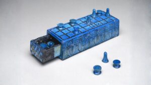 Een bordspel-set van Farao Amenhotep III