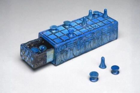 Een bordspel-set van Farao Amenhotep III